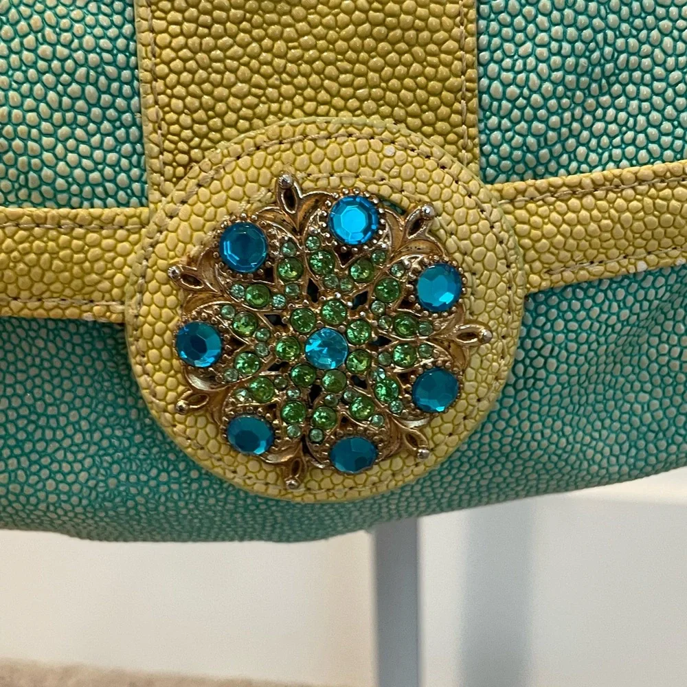 Squared by Sondra Roberts Jeweled Handbag‎